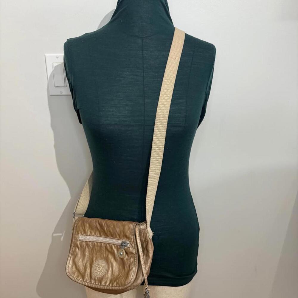 Kipling Sabian Crossbody Purse Gold